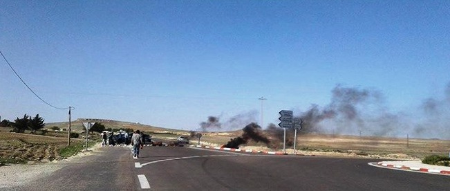 Tunisie – Protestations contre la fixation du prix du Zgougou