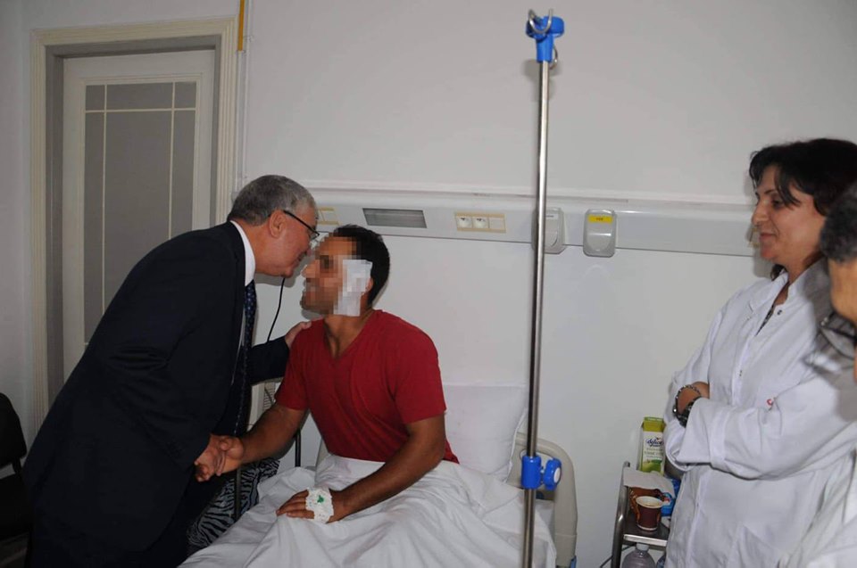 Tunisie- Zebidi rend visite au soldat blessé lors de l’attaque au couteau à Zarzouna