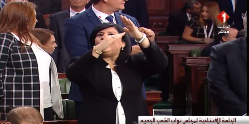 Tunisie: Reprise de la plénière de l’ARP, Abir Moussi et les députés du PDL prêtent serment