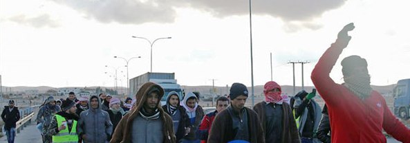 Tunisie – Des chômeurs de Gafsa se rendent à pieds au palais de Carthage
