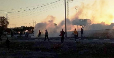 Tunisie – Sidi Bouzid : Affrontements entre des protestataires et les forces de l’ordre à Jelma