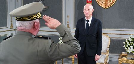 Tunisie – Kaïs Saïed reçoit le DG des renseignements militaires