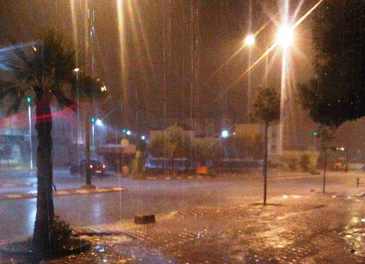 Tunisie – Pluies importantes sur le grand Tunis, depuis le début du matin