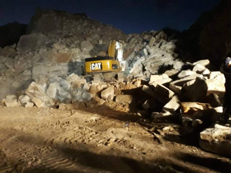 Tunisie: Découverte du corps du deuxième ouvrier enseveli par l’effondrement d’une carrière de pierres