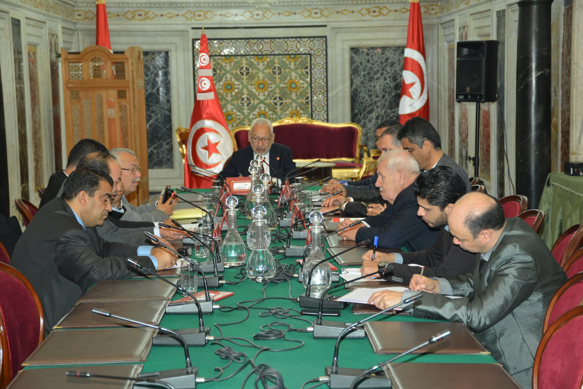 Tunisie : Rached Ghanouchi reçoit les présidents des groupes parlementaires