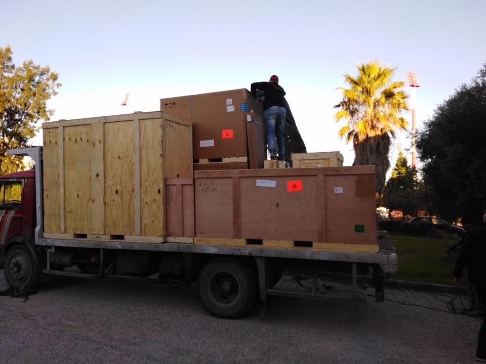 Tunisie :[photos] Installation des scanners dans les hôpitaux de la Rabta et de Beja