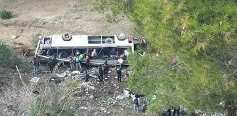Tunisie – URGENT : De nombreux morts dans un accident de bus à Aïn Draham