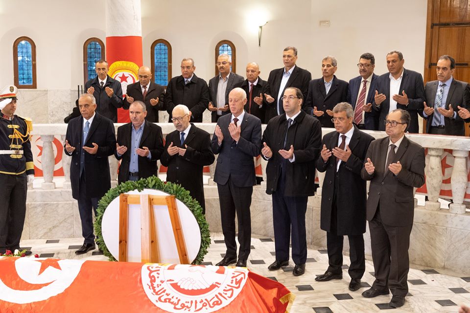Tunisie: Kaïs Saïed supervise la cérémonie du 67ème anniversaire de l’assassinat de Farhat Hached