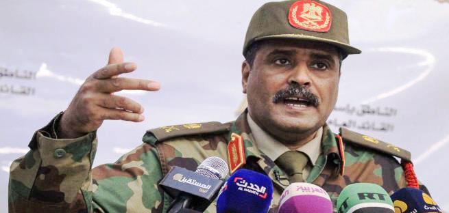 Libye – Mesmari appelle les turcs à venir combattre avec leur armée au lieu d’envoyer les terroristes de Daech