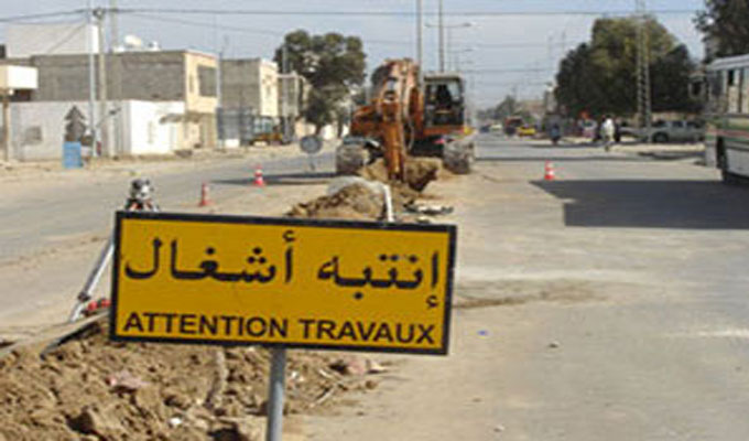 Tunisie: Changement partiel du trafic routier au niveau de l’échangeur de Montplaisir