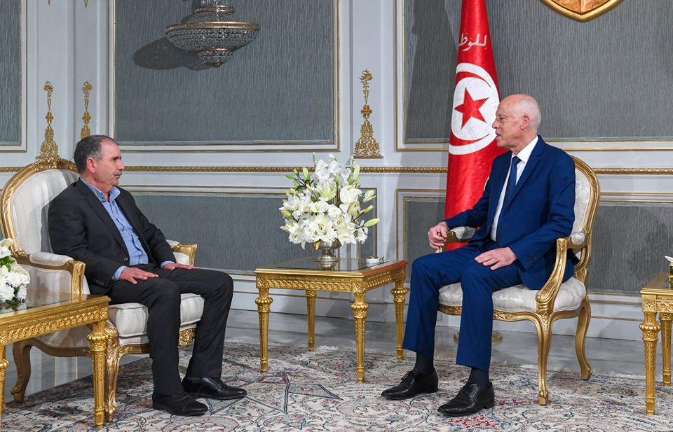 Tunisie : Kais Saïed reçoit Nourredine Taboubi