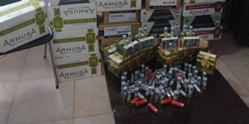Tunisie [Photos]: Saisie de 19.600 balles de fusil de chasse à Feriana à Kasserine