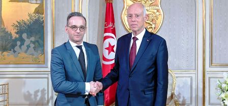 Tunisie – VIDEO : Le ministre des Affaires Etrangères allemand à Carthage pour présenter ses excuses à Kaïs Saïed