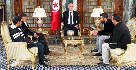 Tunisie – Kaïs Saïed reçoit une délégation des sit-inneurs d’Al Kamour