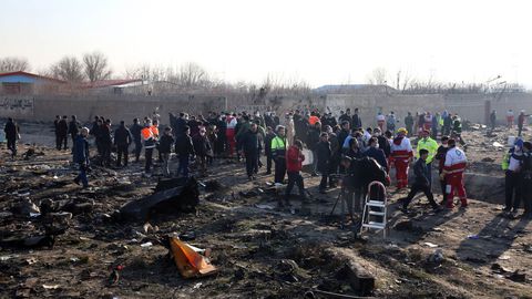 Crash du Boeing ukrainien en Iran: Identification des nationalités des victimes