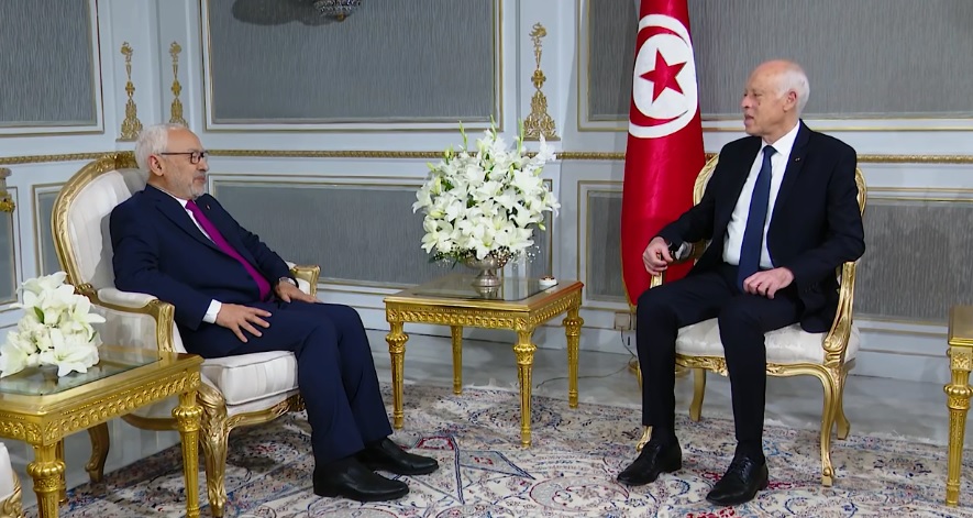 Tunisie – VIDEO : Kaïs Saïed et Rached Ghannouchi discutent de la situation en Libye