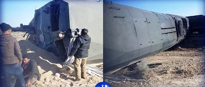 Tunisie – Collision suspecte entre un camion de transport de phosphate et un train de la CPG