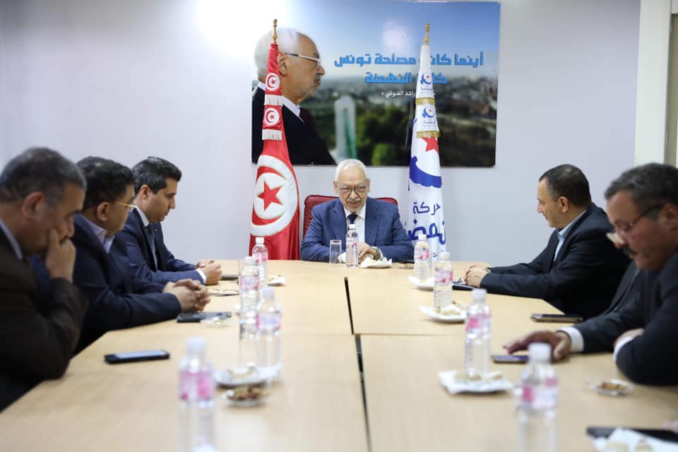 Tunisie : Ghanouchi se réunit avec les ministres d’Ennahdha proposés au  gouvernement de Fakhfekh