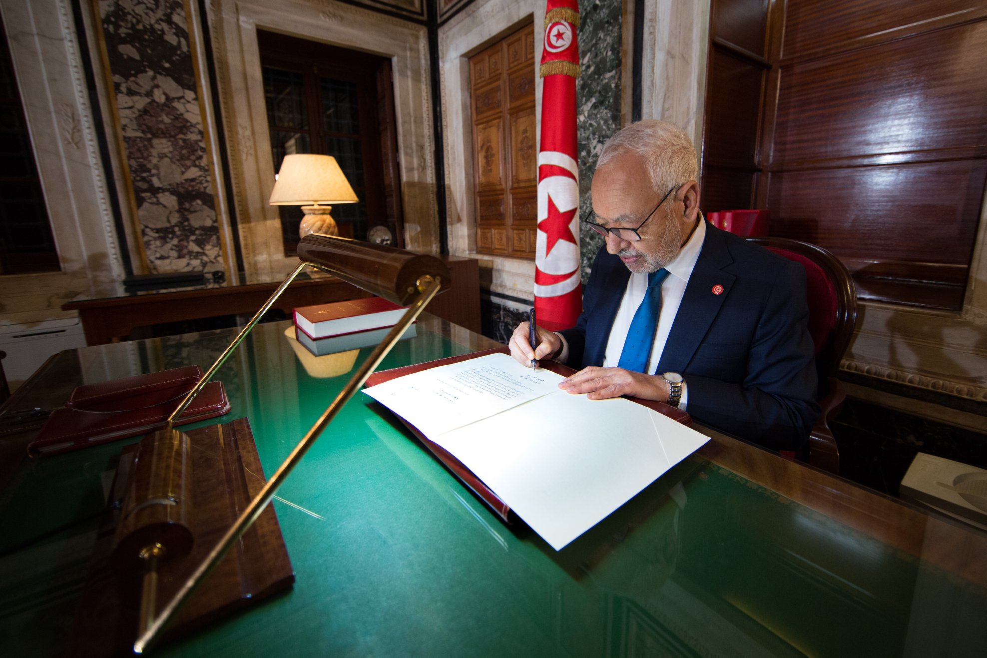 Tunisie : Rached Ghanouchi signe une correspondance adressée à Kais Saïed suite au vote de confiance
