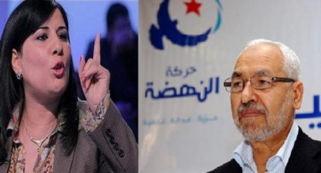 Tunisie : Abir Moussi intente un procès à l’encontre de Rached Ghanouchi