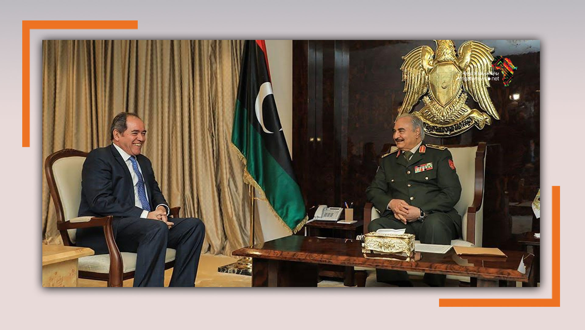 Le ministre Algérien des Affaires étrangères rencontre Haftar à Benghazi
