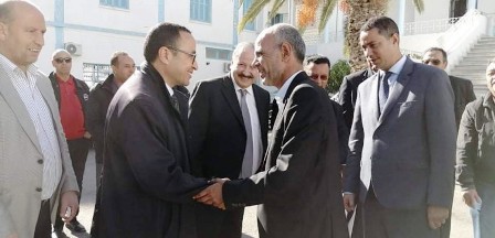 Tunisie – Mohamed Hamdi en visite à Kasserine