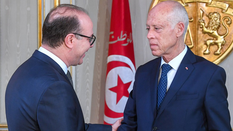 Tunisie : Kais Saïed s’entretient avec Fakhfekh