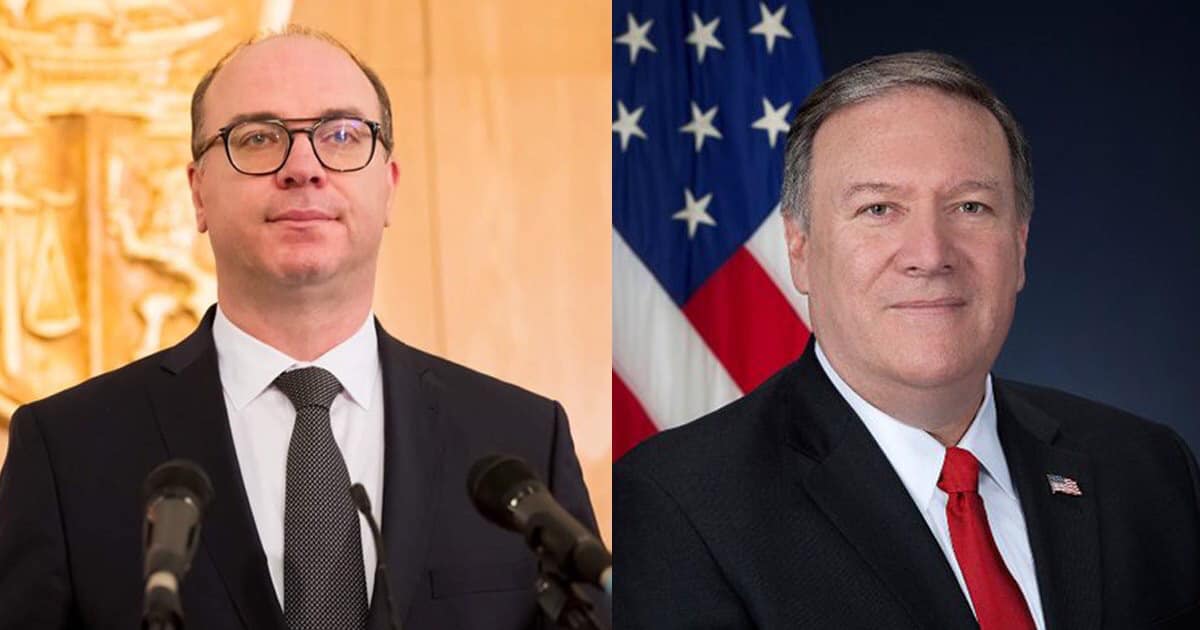 Tunisie : Le Secrétaire d’Etat américain Mike Pompeo félicite Eylès Fakhfekh