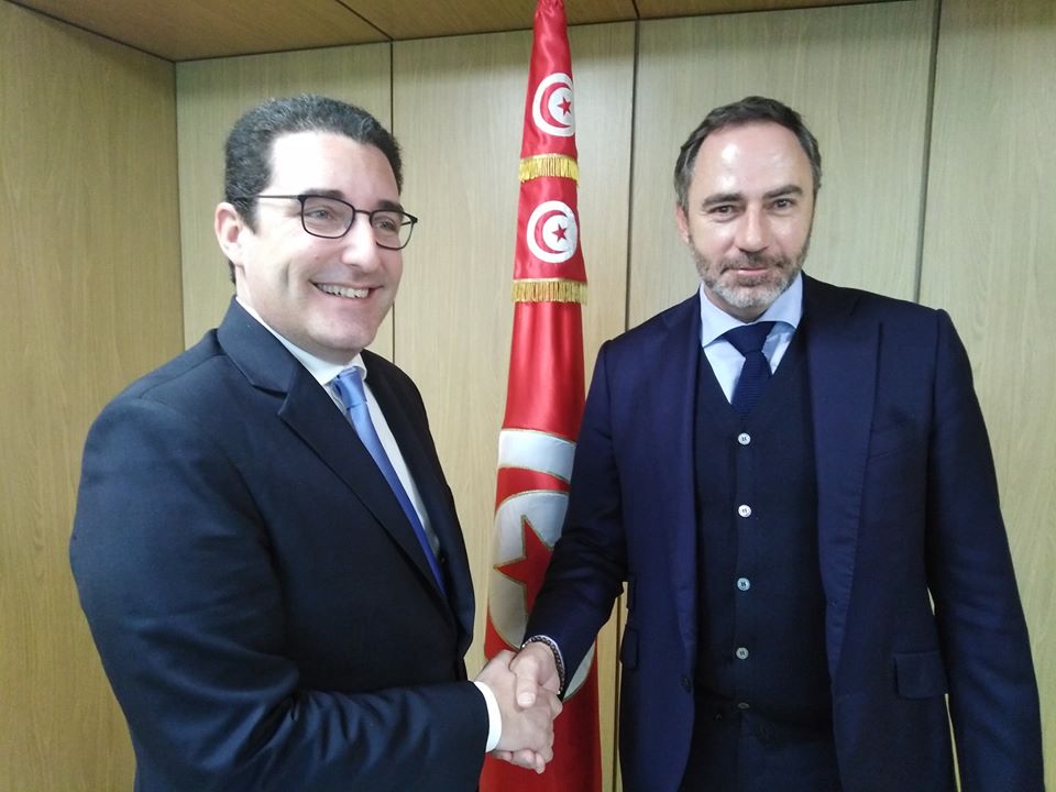 Tunisie : Slim Azzabi reçoit Patrice Bergamini