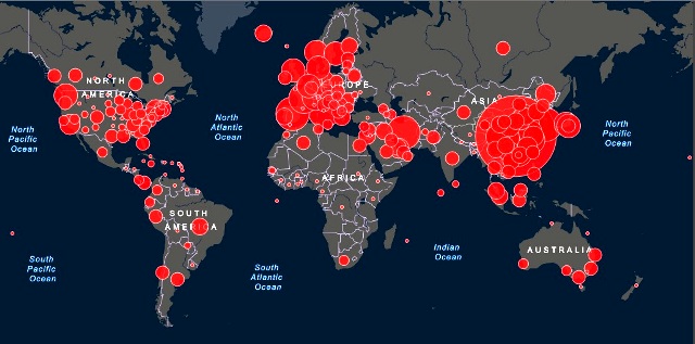 Point sur le Coronavirus dans le monde