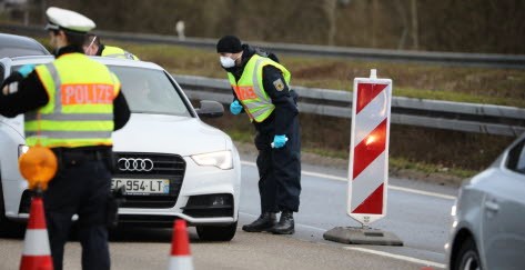 L’Allemagne ferme ses frontières avec la France, la Suisse et l’Autriche