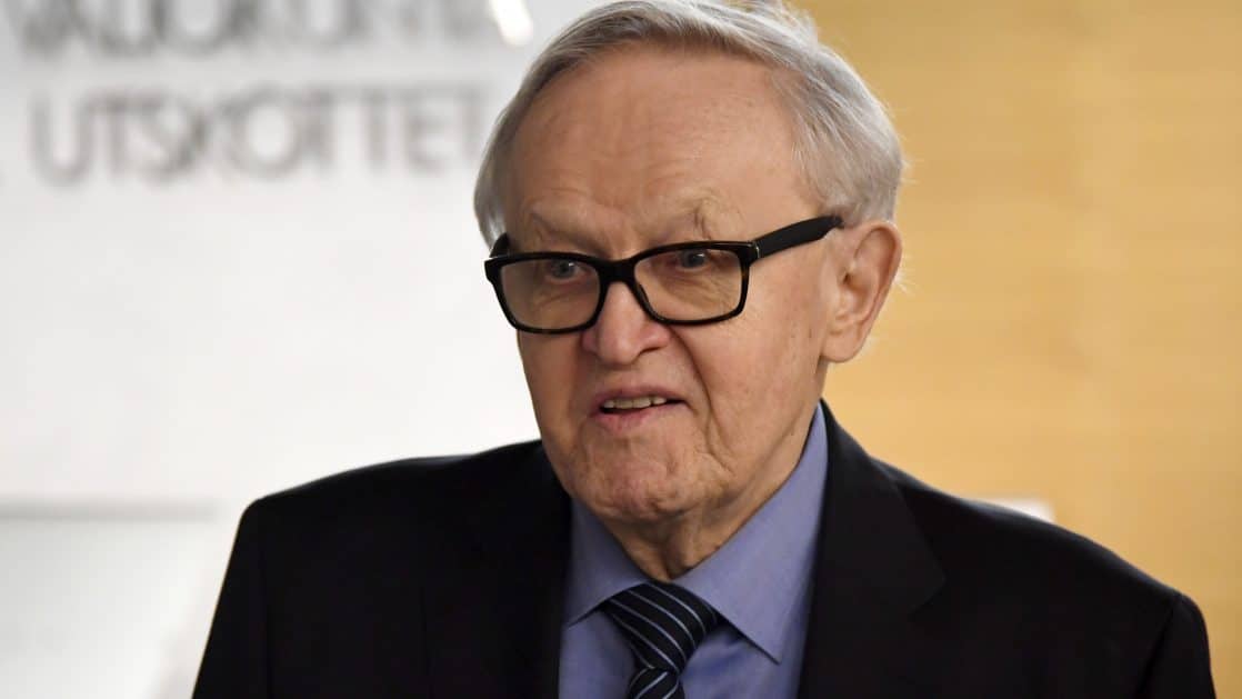 L’ancien président finlandais Martti Ahtisaari infecté au coronavirus