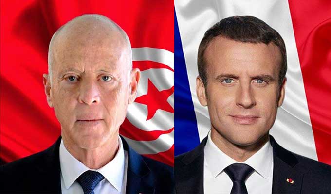 Kaïs Saïed informe Emmanuel Macron d’une initiative de la Tunisie au Conseil de sécurité sur le COVID-19