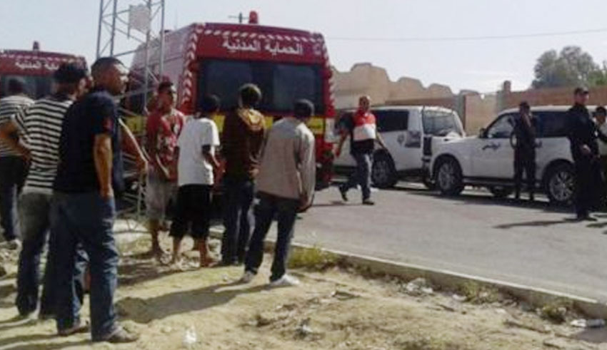 Tunisie: Décès d’une femme et 6 blessés dont 3 militaires dans un accident de la route à Nabeul