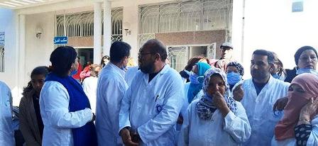 Tunisie – Sousse : Protestation du personnel de l’hôpital où a été hospitalisé le cas de coronavirus