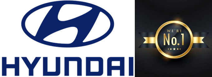 Hyundai, Leader des ventes des véhicules particuliers