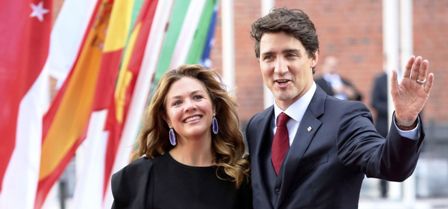 Canada : Confirmation de la contamination de l’épouse de Justin Trudeau par le coronavirus