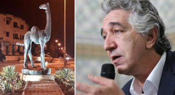[photos] Slim Meherzi à propos de la statue de Fathia : “Une oeuvre qui ne fait pas polémique n’est pas une oeuvre d’art, par contre, son processus d’achat n’a pas lieu de faire polémique”