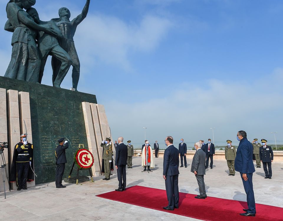 Tunisie : Le président de la République préside la cérémonie de commémoration des événements du 9 avril