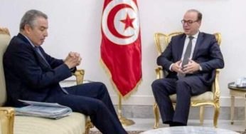 Tunisie – Le chef du gouvernement s’entretient avec Tarek Cherif