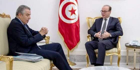 Tunisie – Le chef du gouvernement s’entretient avec Tarek Cherif