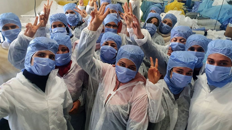 Tunisie-Coronavirus: Résultats négatifs pour 40 cadres médicaux et paramédicaux à Menzel Bourguiba