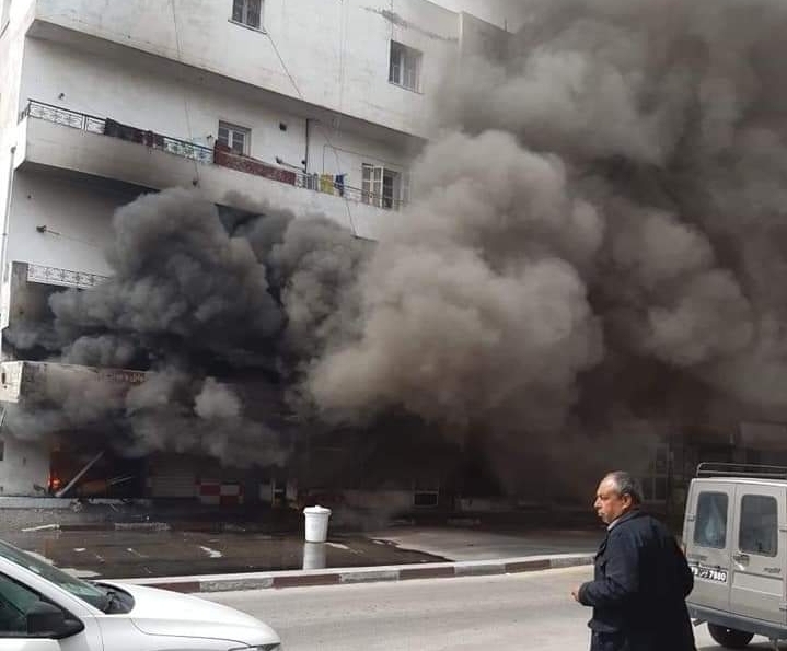Tunisie : Un incendie se déclenche dans un commerce à Sousse