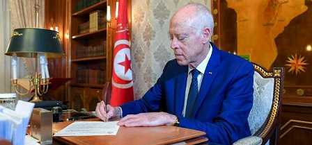 Tunisie – Kaïs Saïed ratifie demain la loi de délégation des pouvoirs au chef du gouvernement