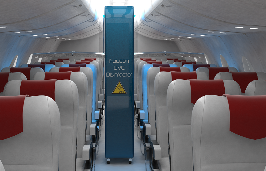 Par Samir HAMZA – Faucon UVC Disinfector : Invention Tunisienne pour la décontamination des cabinets d’avions
