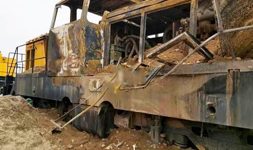 Tunisie: Incendie de la locomotive de transport de phosphate, découverte d’indices par le ministère de Mines