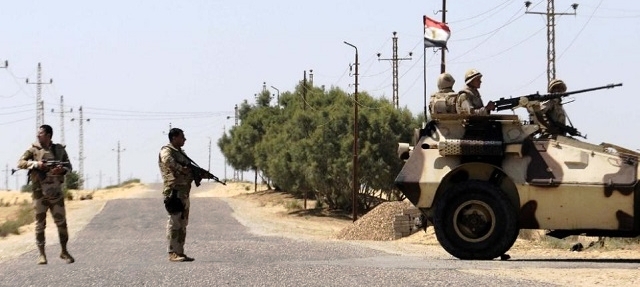L’armée égyptienne annonce l’élimination de 126 terroristes au Sinaï
