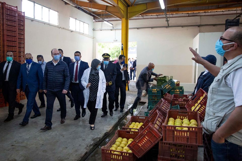 Tunisie : Fakhfekh en visite d’inspection au marché Bir El Kasâa