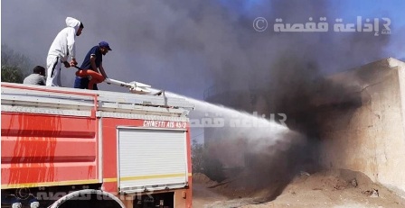 Tunisie – Incendie dans une laverie du phosphate à Moulares