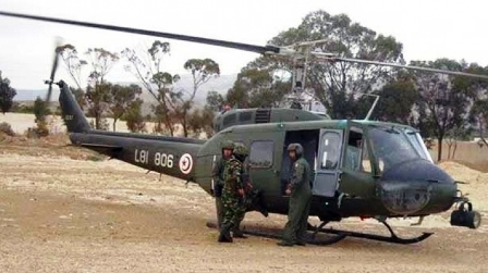 Tunisie – Un hélicoptère de l’armée tire sur une voiture de contrebandiers